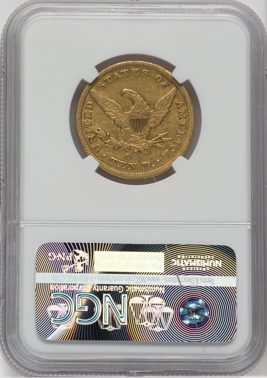 1851-O $10 Liberty Eagle NGC XF45