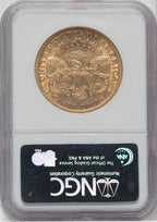 1877-CC $20 Liberty Double Eagle NGC AU50