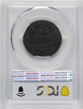 Talbot Allum & Lee Cent Without NEW YORK BN Colonials PCGS XF40