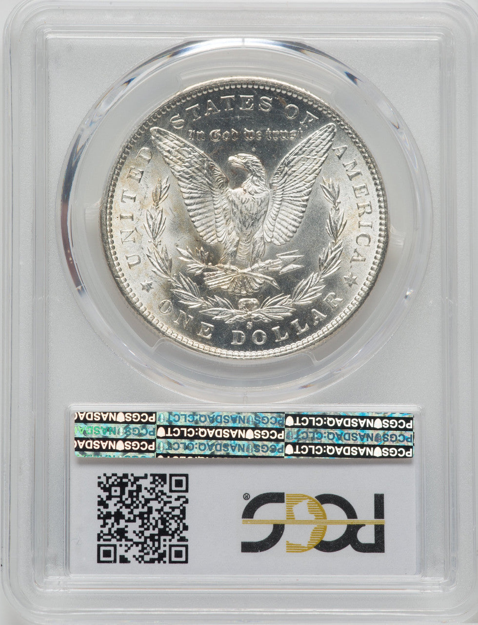 1891-S $1 Morgan Dollar PCGS MS64