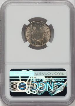 1887 5C Liberty Nickel NGC MS66