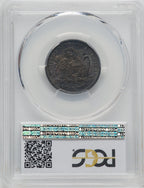 1877 25C CAC Seated Quarter PCGS MS66+