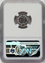 1872 3CN Proof Three Cent Nickel NGC PR67