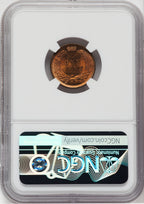 1899 1C RD Indian Cent NGC MS65