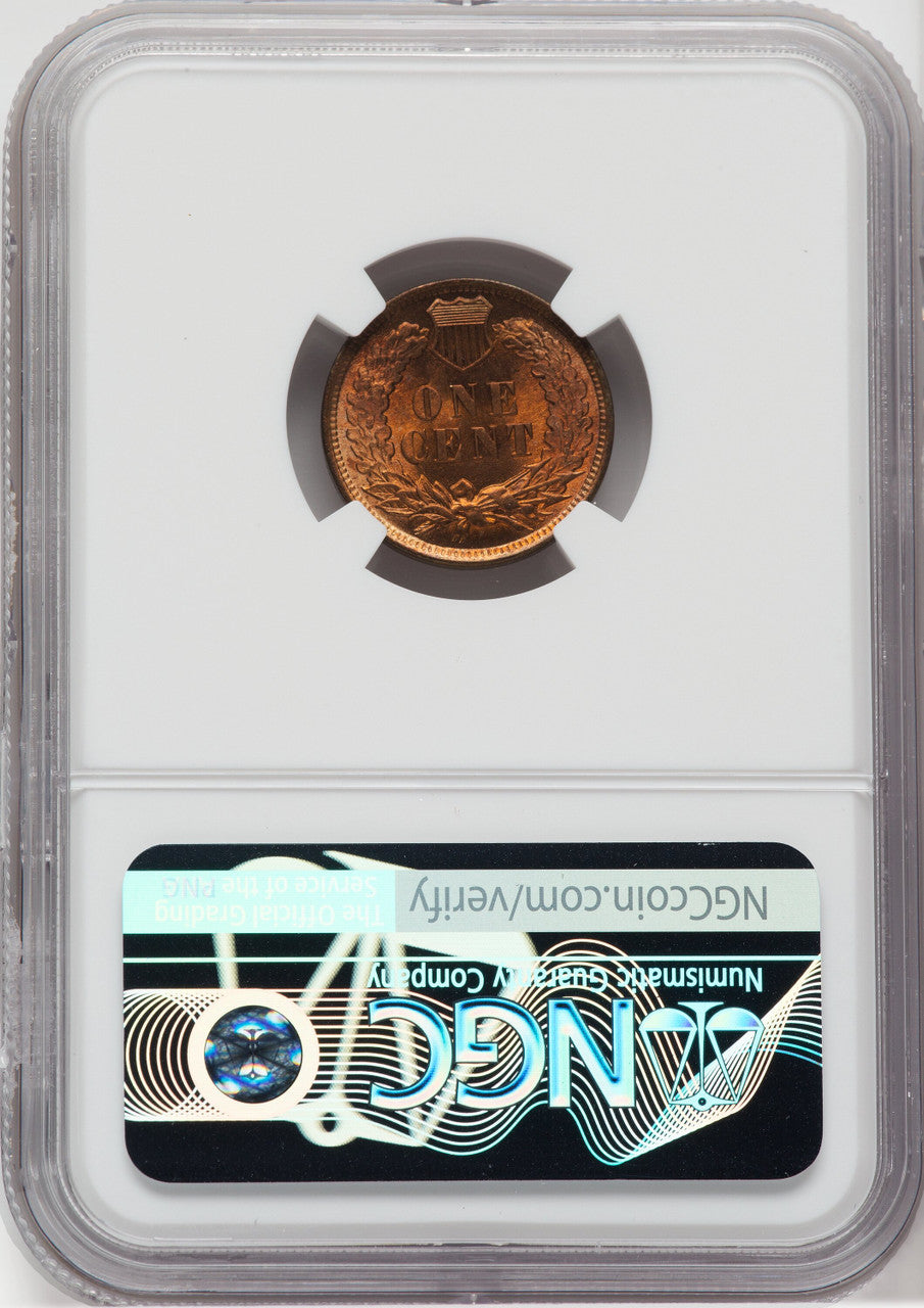 1899 1C RD Indian Cent NGC MS65