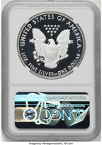2018-W S$1 Silver Eagle First Strike NGC PF70