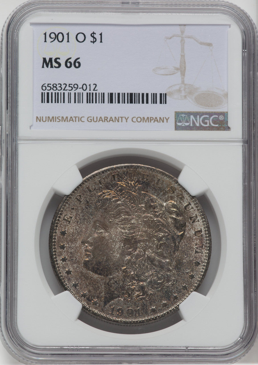 1901-O $1 Morgan Dollar NGC MS66