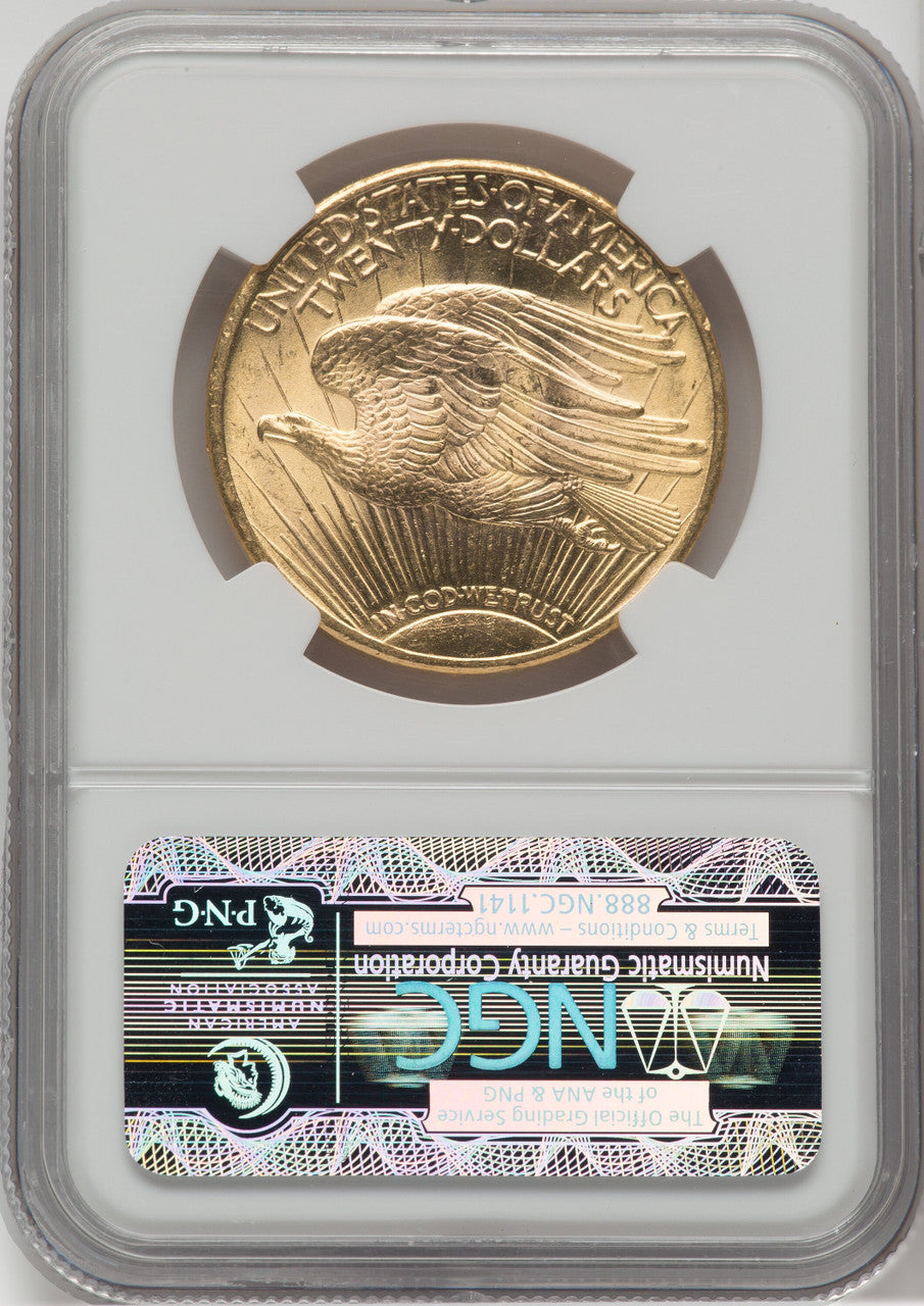 1924 $20 Saint CAC Saint-Gaudens Double Eagle NGC MS64