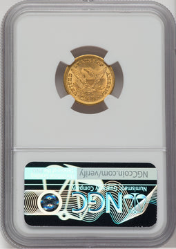 1904 $2.50 Liberty Quarter Eagle NGC MS65