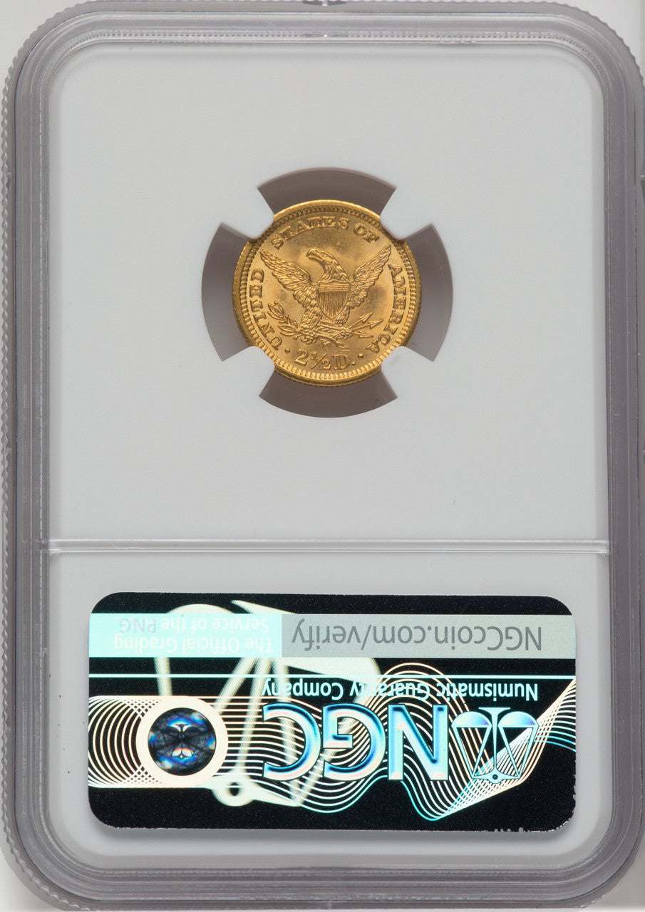 1904 $2.50 Liberty Quarter Eagle NGC MS65