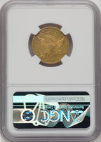 1838-C $5 Classic Half Eagle NGC AU50