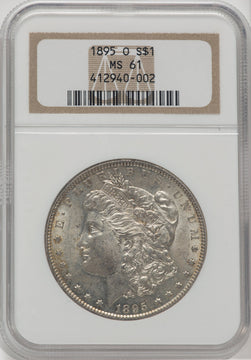 1895-O $1 Morgan Dollar NGC MS61