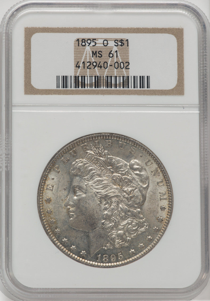 1895-O $1 Morgan Dollar NGC MS61