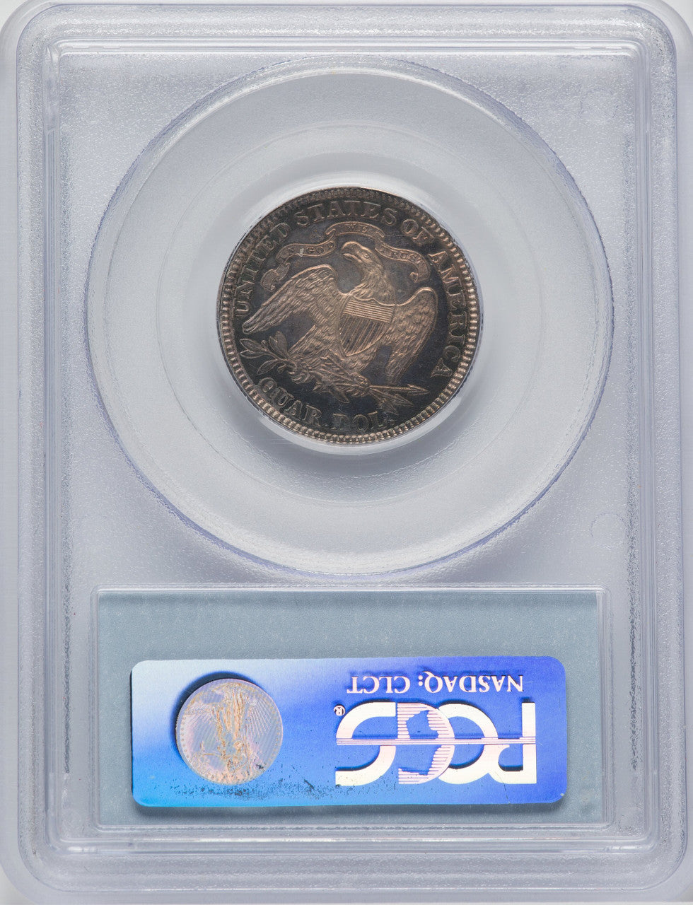 1881 25C Proof Seated Quarter PCGS PR64