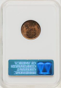 1916-S 1C RD Lincoln Cent NGC MS65