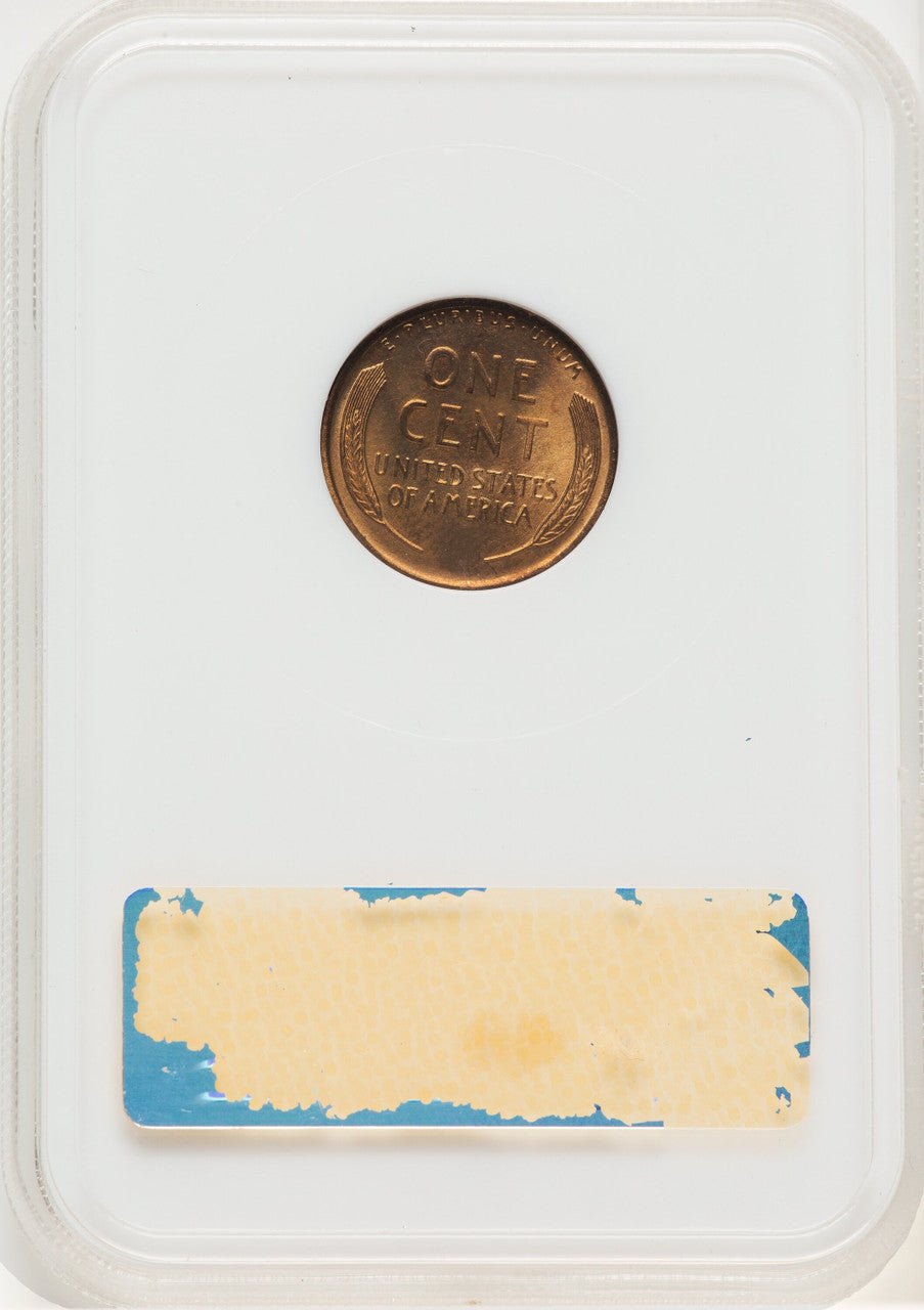 1923 1C RD Lincoln Cent NGC MS66