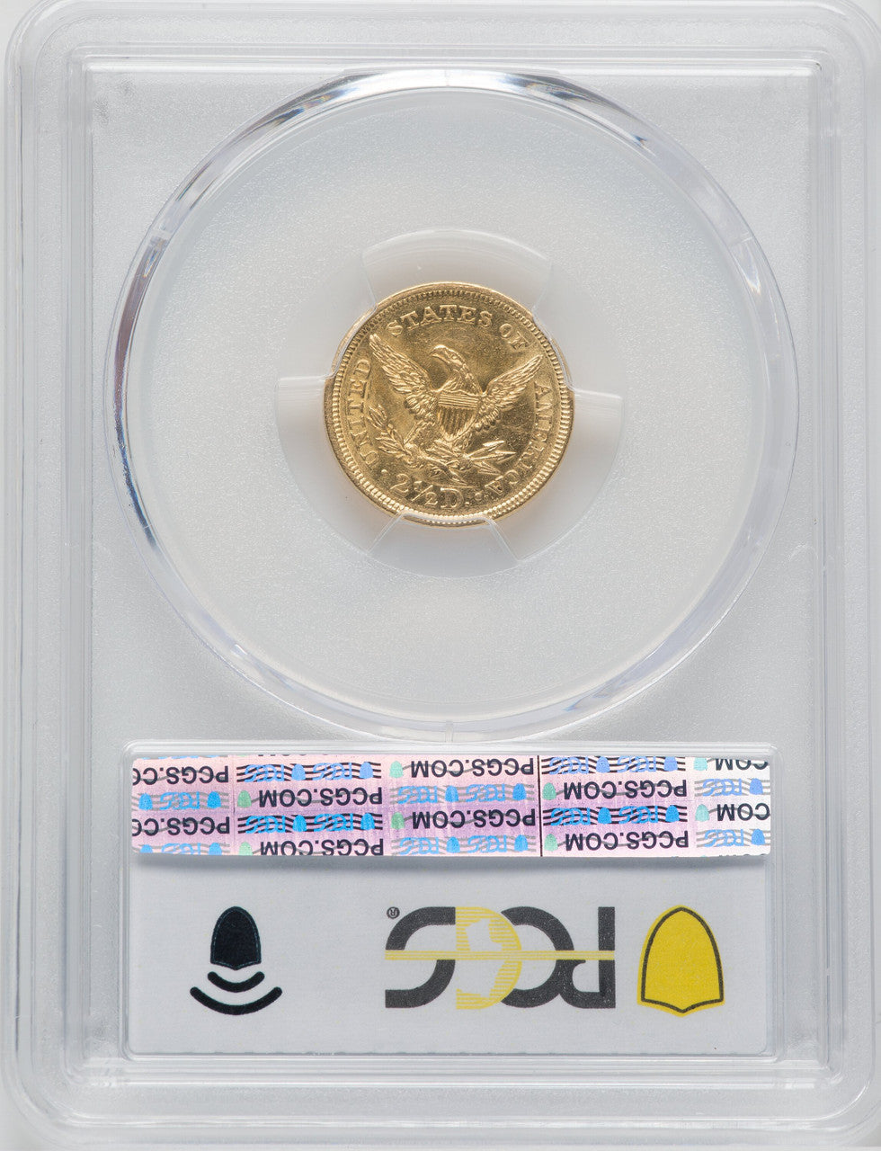 1857 $2.50 Liberty Quarter Eagle PCGS AU58