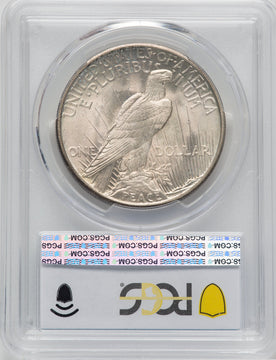 1921 $1 Peace Dollar PCGS MS64