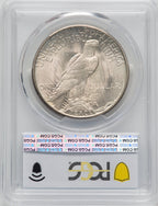 1921 $1 Peace Dollar PCGS MS64