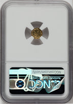 1876 25C BG-849 PL California Fractional Gold NGC MS62