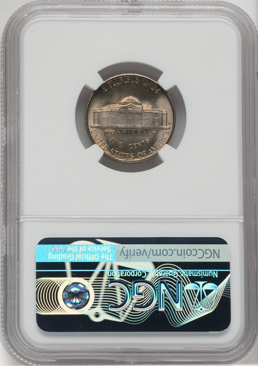 1946-S 5C Jefferson Nickel NGC MS68