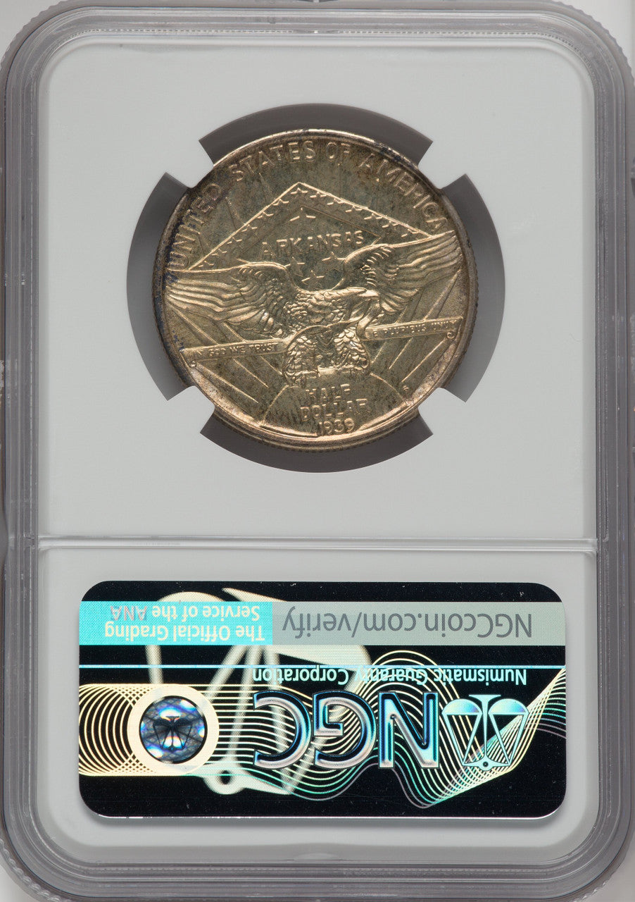 1939-S 50C Arkansas Commemorative Silver NGC MS67