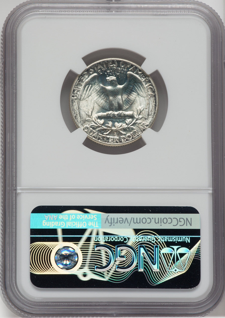 1950-D 25C CAC Washington Quarter NGC MS67+