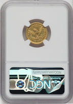 1846-O $2.50 Liberty Quarter Eagle NGC AU50