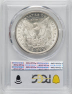 1887/6-O $1 Morgan Dollar PCGS MS62