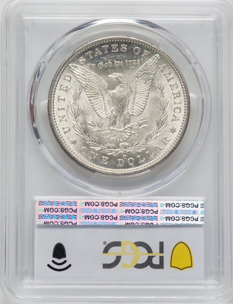 1887/6-O $1 Morgan Dollar PCGS MS62