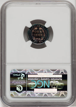 1859 10C Proof Seated Dime NGC PR67