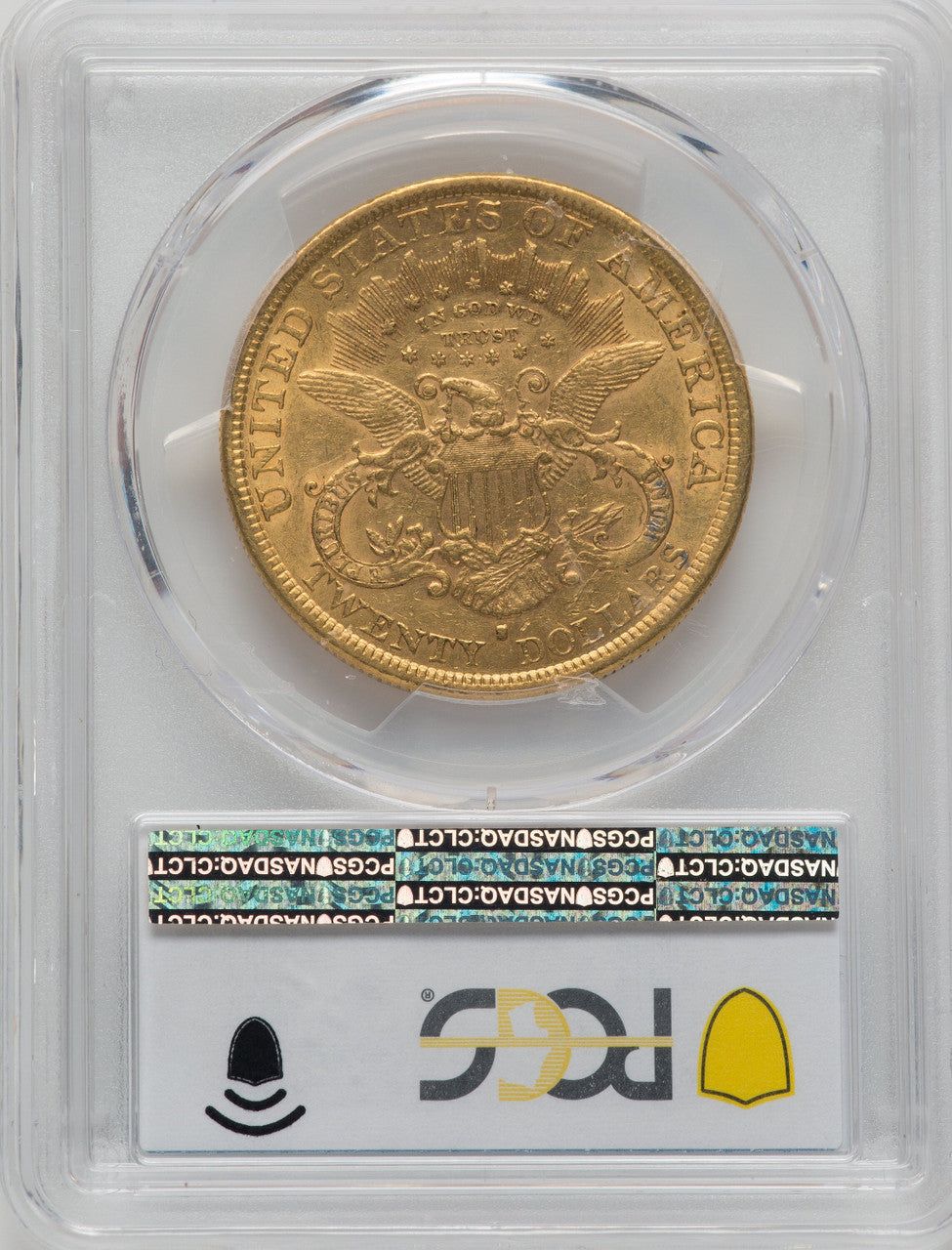 1877-S $20 Liberty Double Eagle PCGS XF45