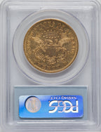 1876-S $20 Liberty Double Eagle PCGS XF45