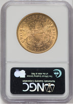 1875-S $20 Liberty Double Eagle NGC MS61
