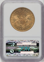 1872 $20 Liberty Double Eagle NGC XF45