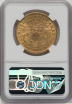 1872 $20 Liberty Double Eagle NGC AU53