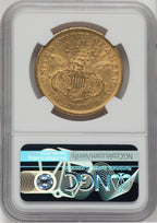 1872-S $20 Liberty Double Eagle NGC AU55