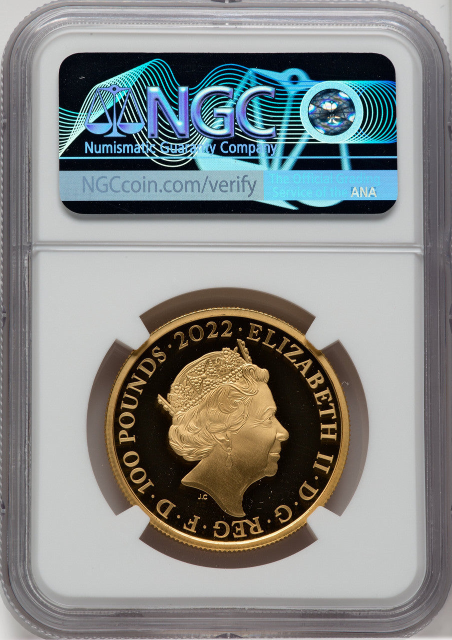 2022 G.Britain Rome Gold First Releases NGC PF70