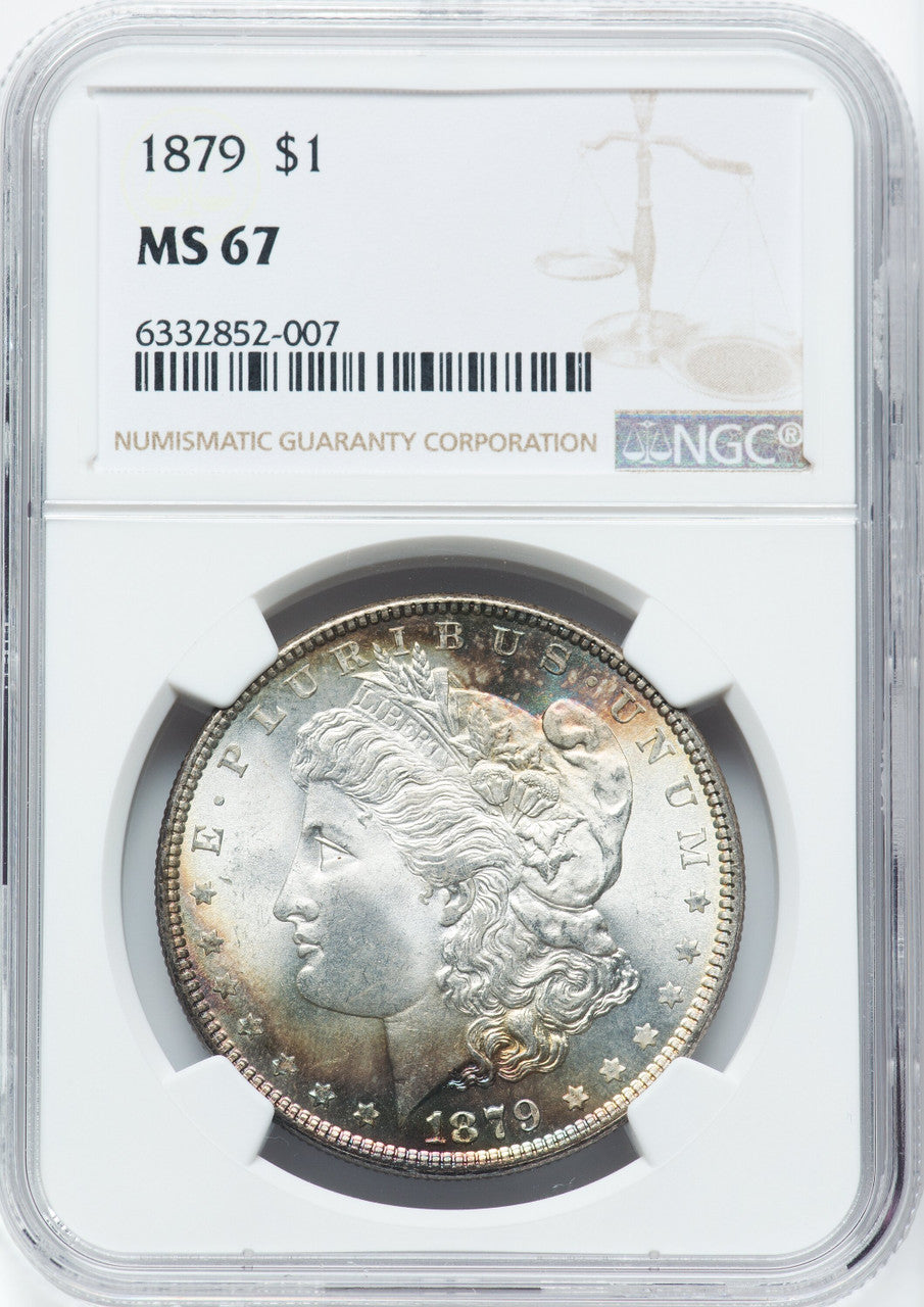 1879 $1 Morgan Dollar NGC MS67