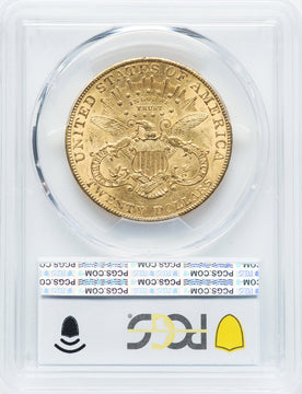 1905 $20 CAC Liberty Double Eagle PCGS MS61