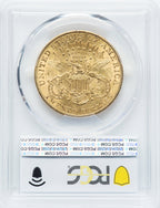 1905 $20 CAC Liberty Double Eagle PCGS MS61
