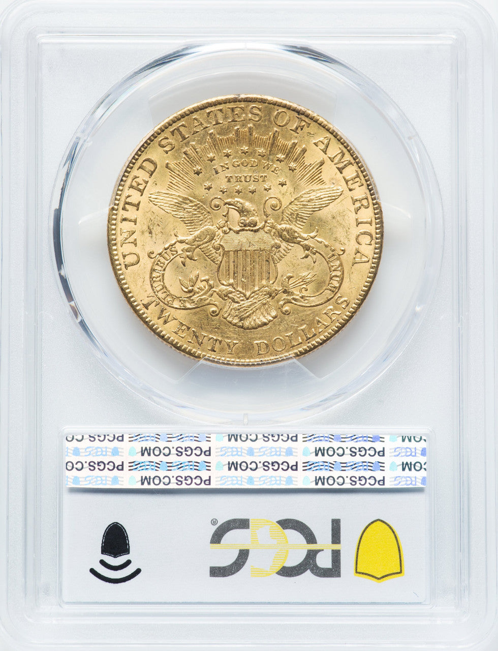 1905 $20 CAC Liberty Double Eagle PCGS MS61