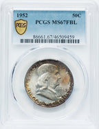 1952 50C FL Franklin Half Dollar PCGS MS67