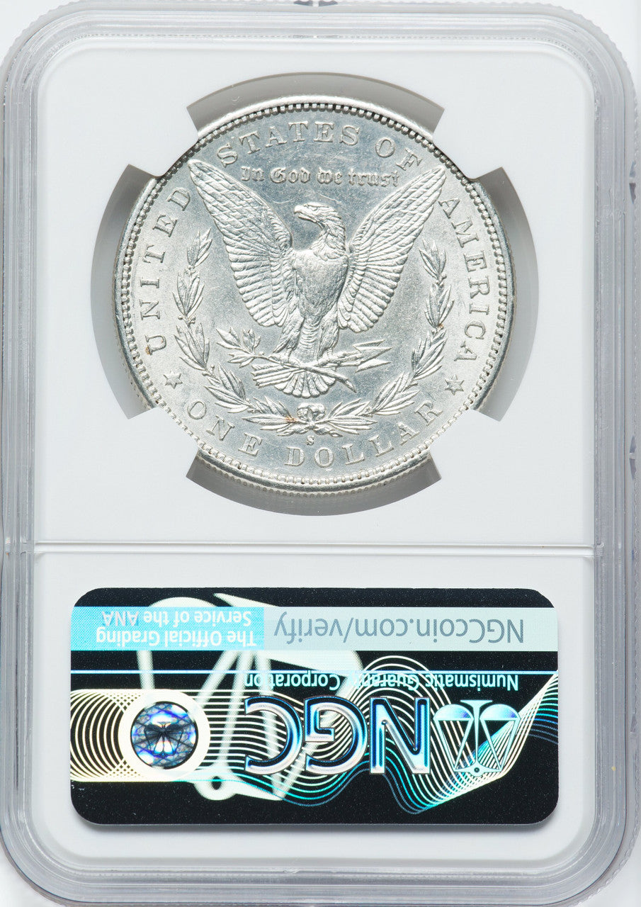 1884-S $1 Morgan Dollar NGC AU58 (762333007)