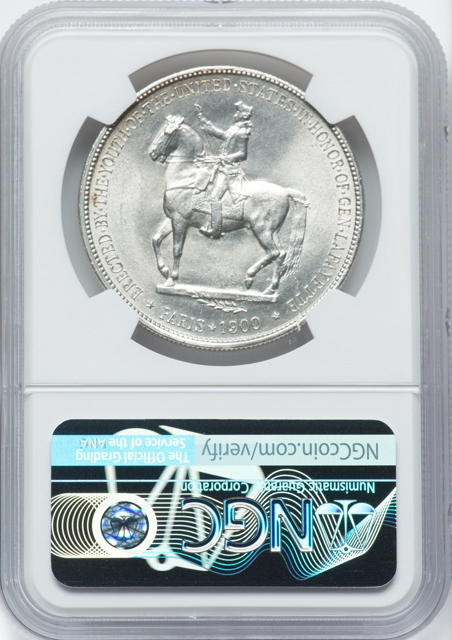 1900 Lafayette Dollar Commemorative Silver NGC MS64