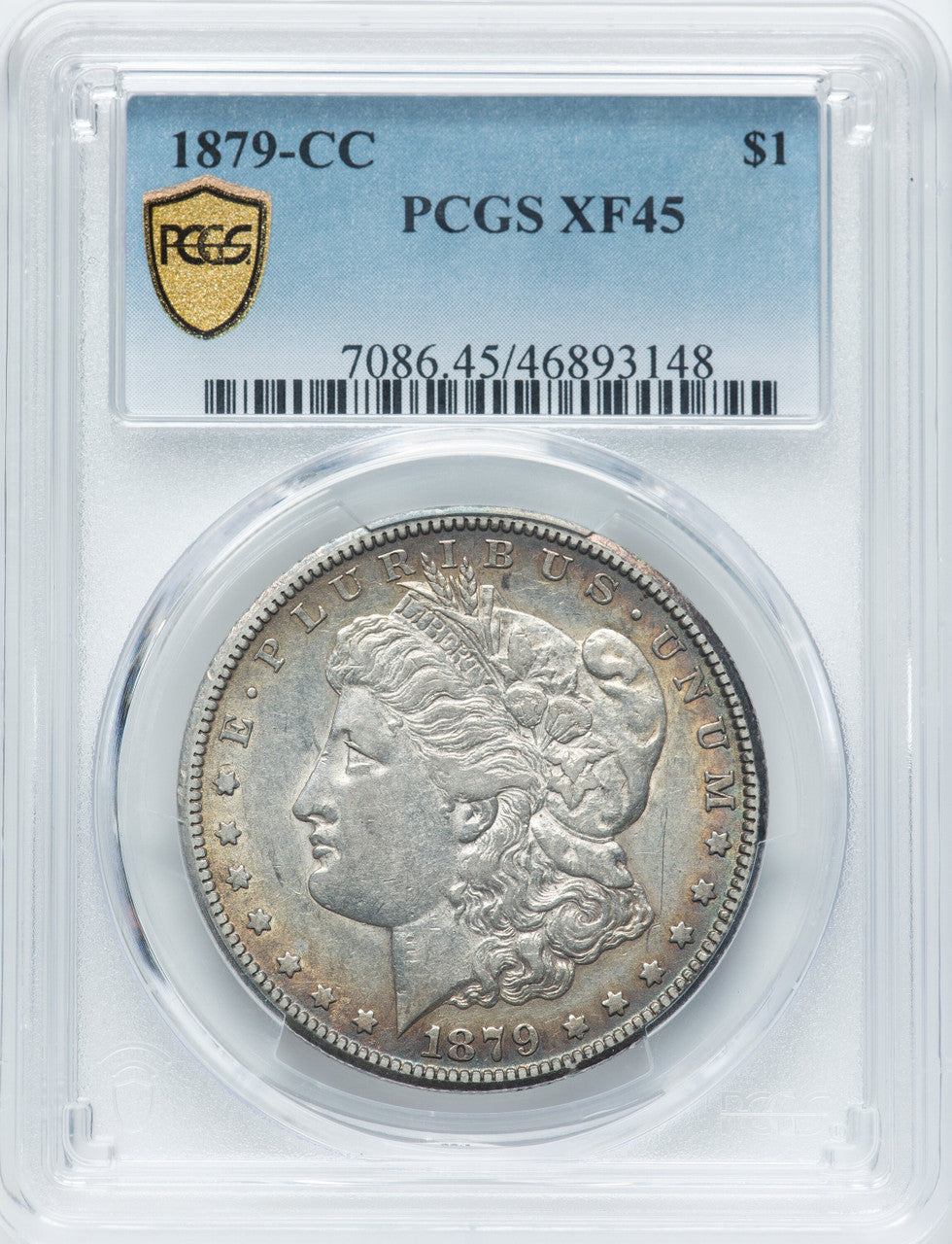 1879-CC $1 Morgan Dollar PCGS XF45