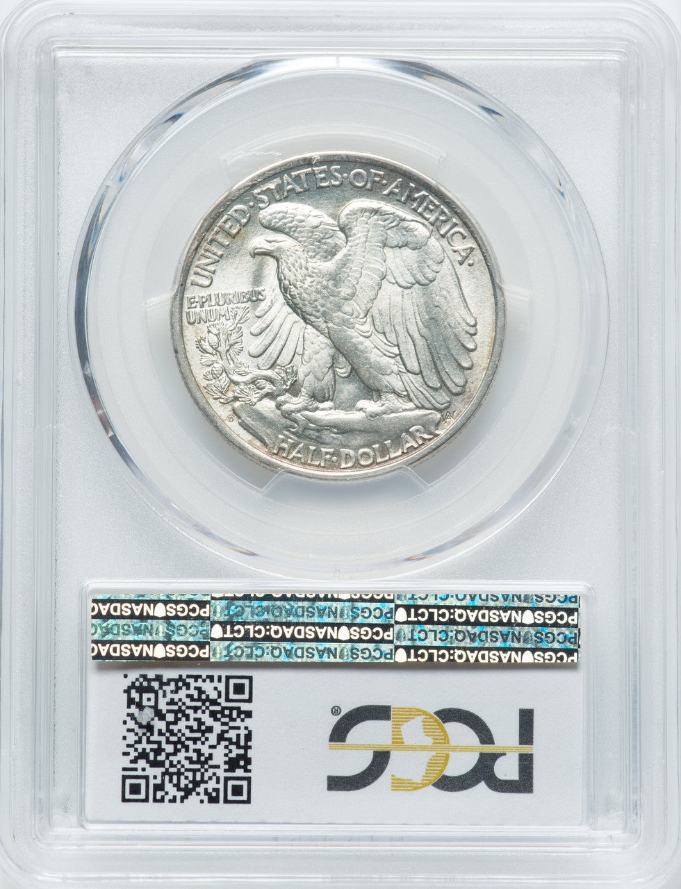 1918-D 50C Walking Liberty Half Dollar PCGS MS64