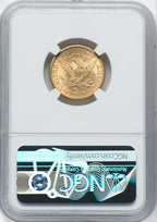1886-S $5 CAC Liberty Half Eagle NGC MS64 (762275014)
