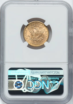 1886-S $5 CAC Liberty Half Eagle NGC MS64 (762275003)