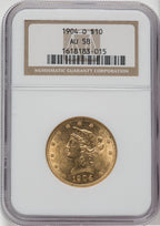 1904-O $10 Liberty Eagle NGC AU58